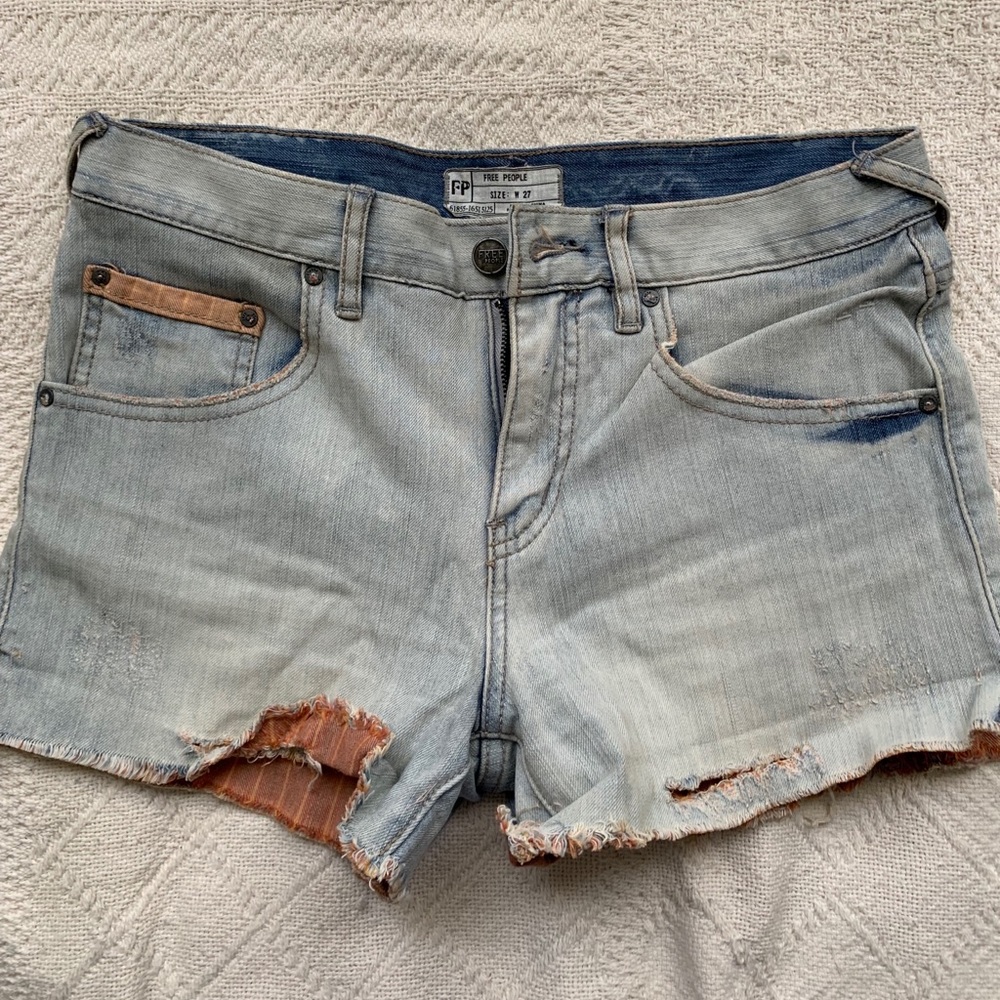 FREE PEOPLE denim shorts